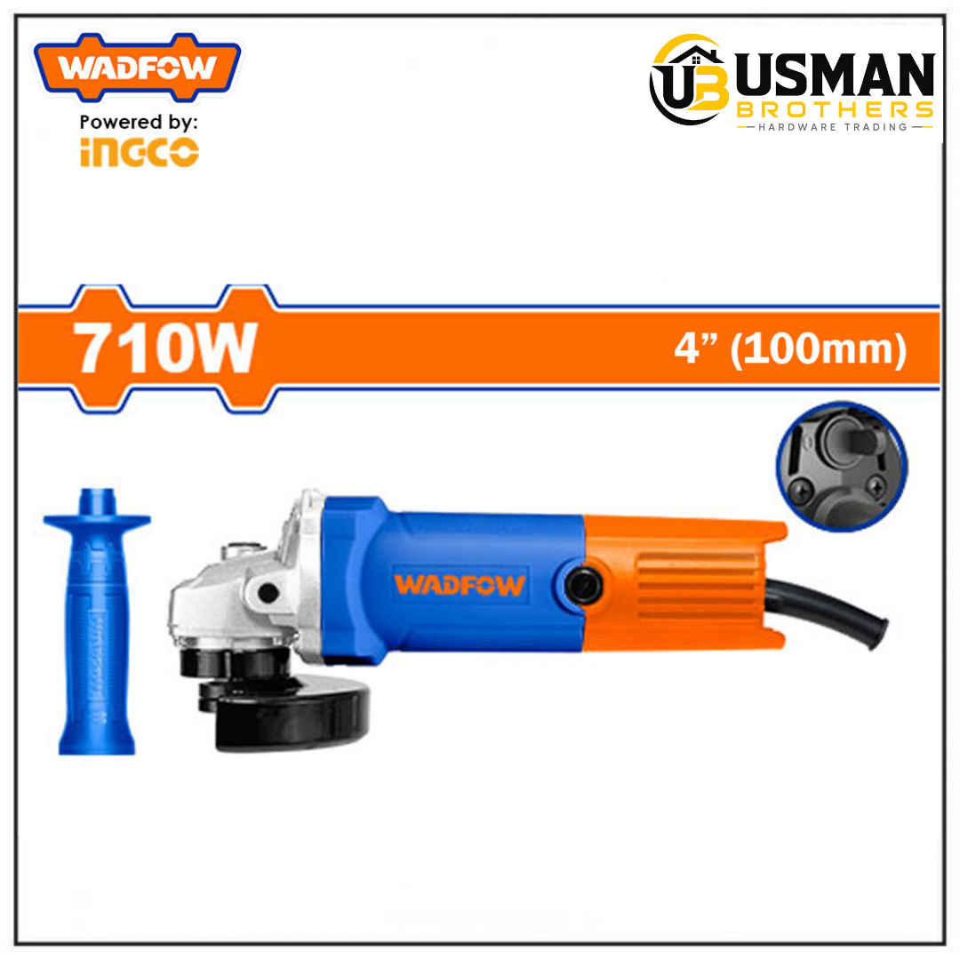 Wadfow Angle Grinder – WAG35762 | Electric Angle Grinder | Usman Brothers