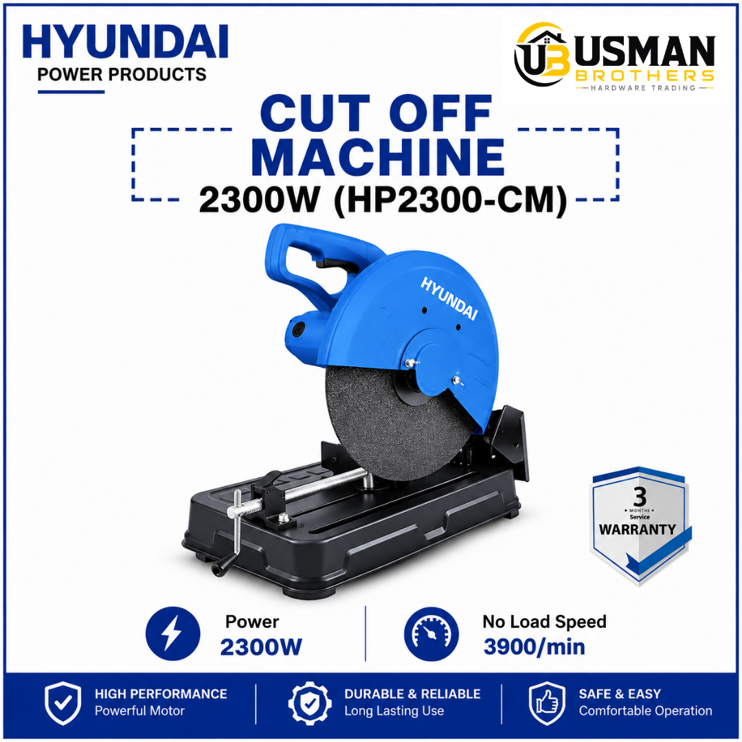Hyundai 2300W Cut Off Machine – HP2300-CM | Usman Brothers