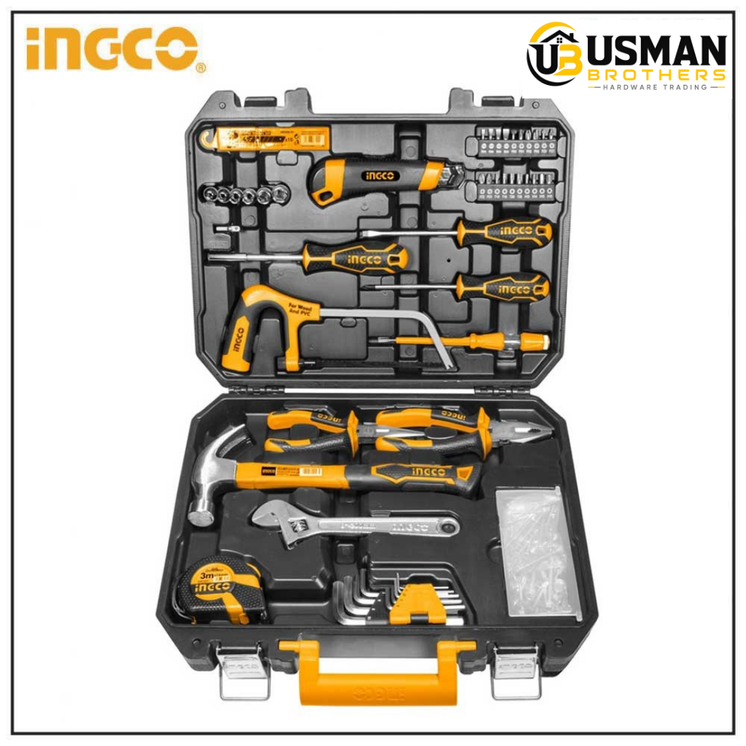 INGCO 117 Pcs Professional Household Tool Set with Carrying Case – HKTHP21171 | Usman Brothers