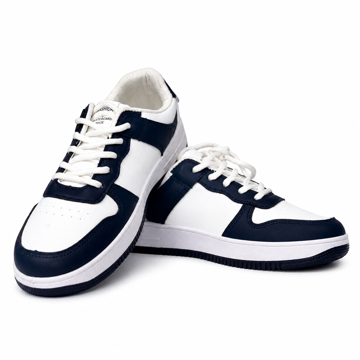 Nike Premium Navy Blue & White Sneakers – Stylish Casual Footwear