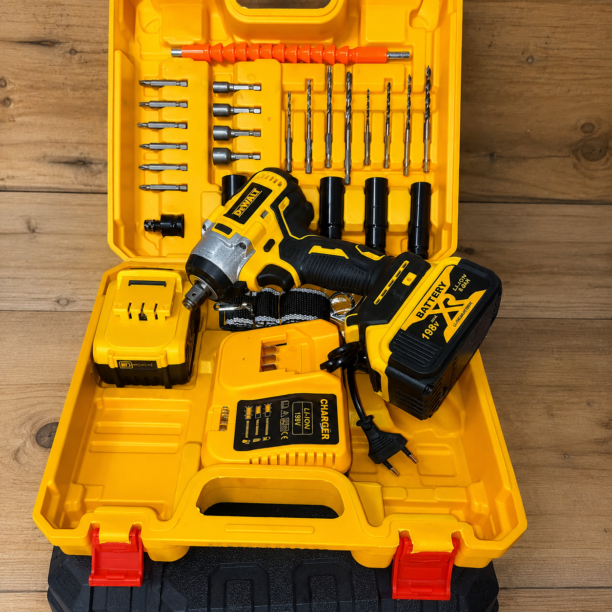 DEWALT 18V XR Brushless Impact Wrench Kit – 700Nm Max Torque with Complete Tool Set | Usman Brothers