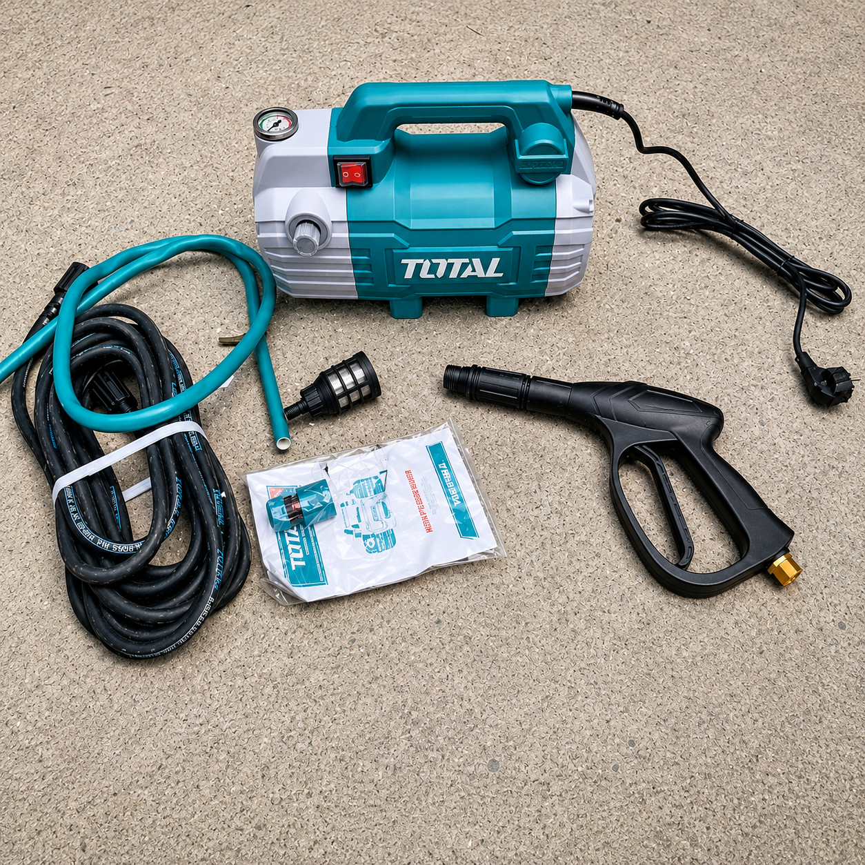 TOTAL High Pressure Washer 1500W – TGT11236 | Usman Brothers