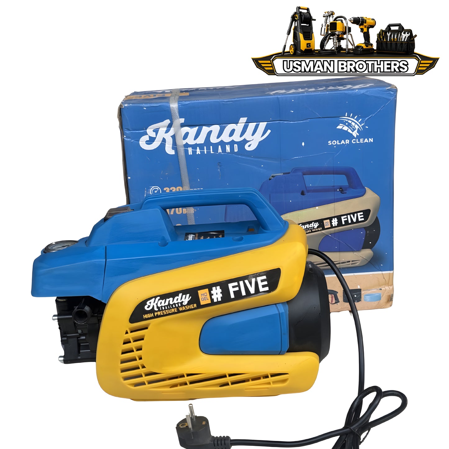 Powerful Pressure Washer for Outdoor & Vehicle Cleaning – KANDY | Usman Brothers