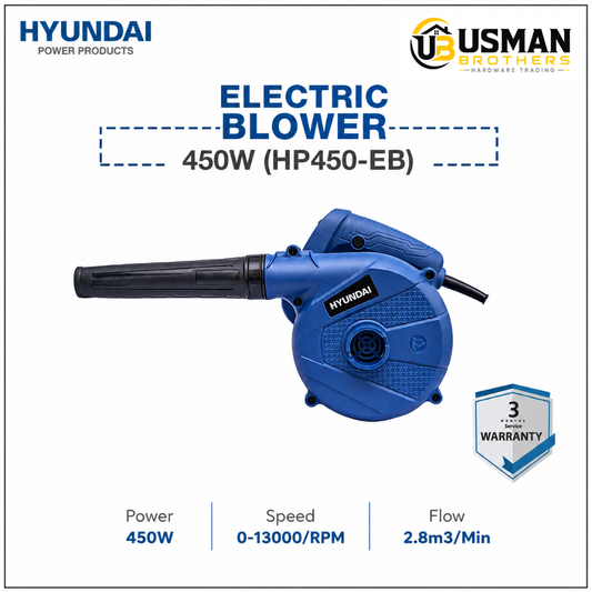 Hyundai 450W Electric Blower – HP450-EB | Usman Brothers