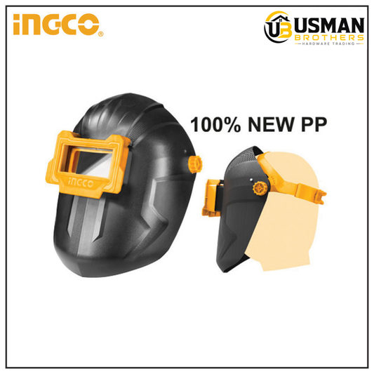 INGCO Welding Mask – WM101 | Welding Safety Helmet | Usman Brothers