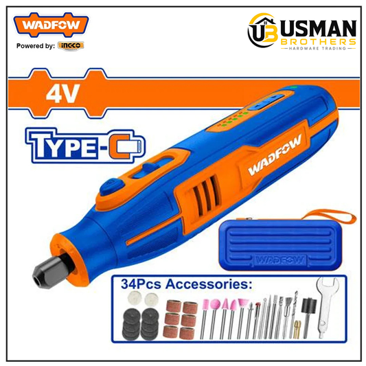 Wadfow Cordless Mini Grinder 4V – WRYP1504 | Usman Brothers