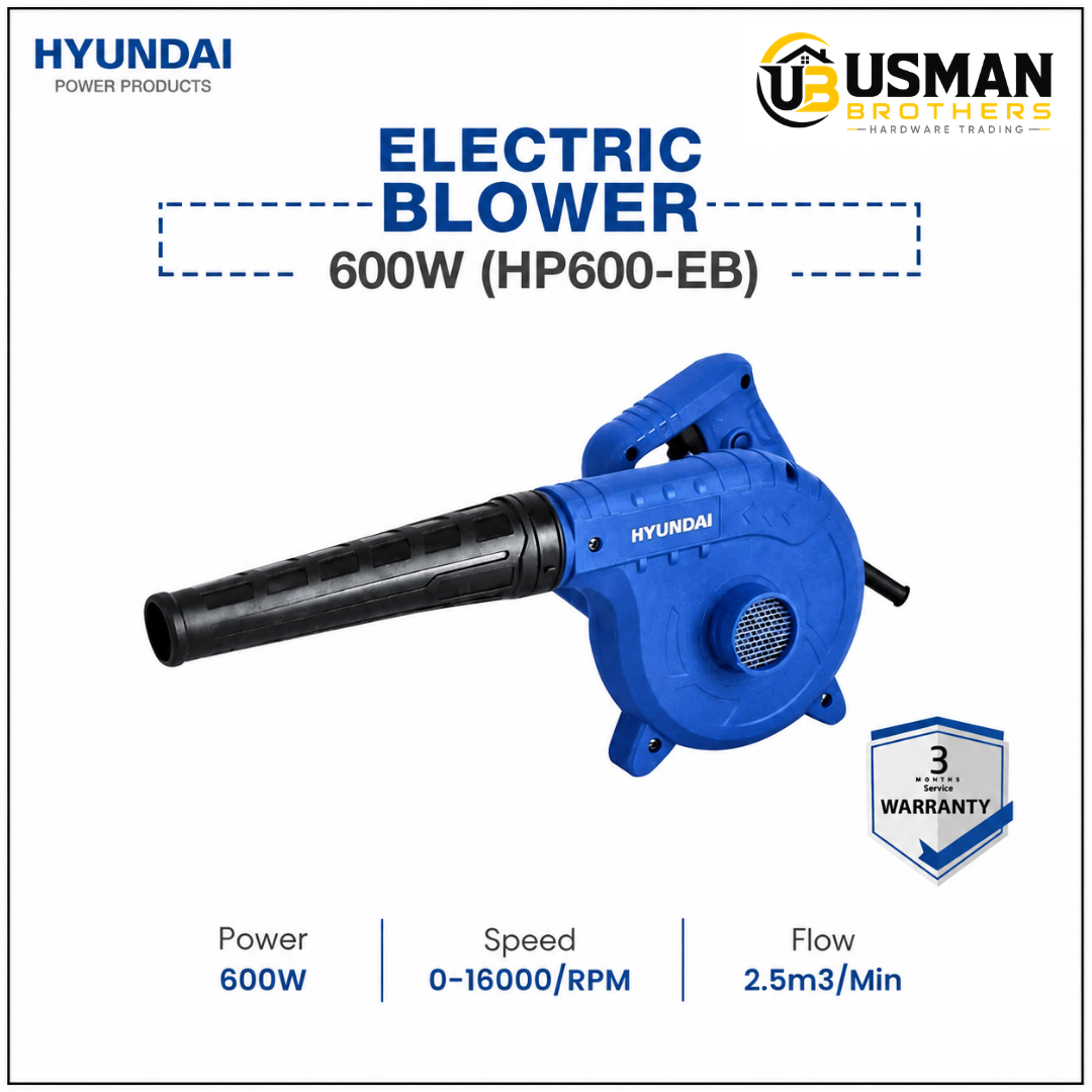 Hyundai 600W Electric Blower – HP600-EB | Usman Brothers