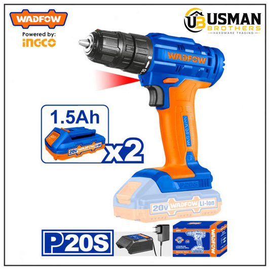 Wadfow Lithium-Ion Cordless Drill – WCDP512 | Usman Brothers