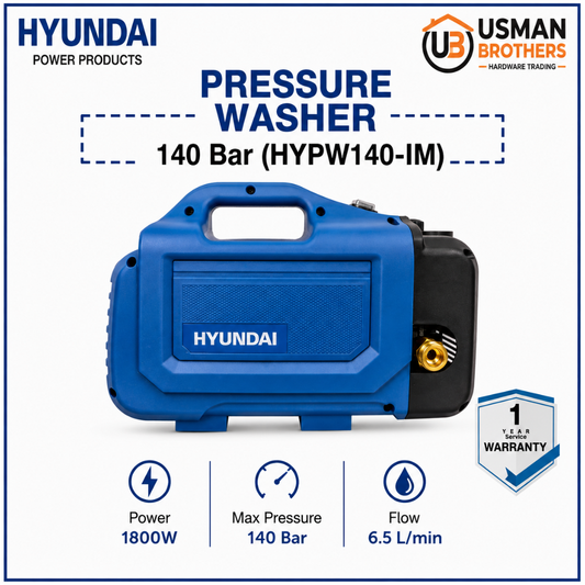 Hyundai 140 Bar Pressure Washer – HYPW140-IM | Usman Brothers