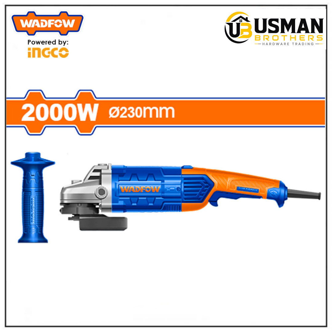 Wadfow Angle Grinder – WAG852001 | Electric Angle Grinder | Usman Brothers
