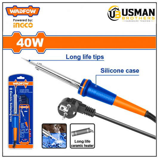 Wadfow Electric Soldering Iron – WEL1604 | Usman Brothers