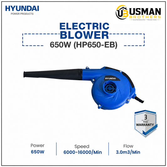 Hyundai 650W Electric Blower – HP650-EB | Usman Brothers