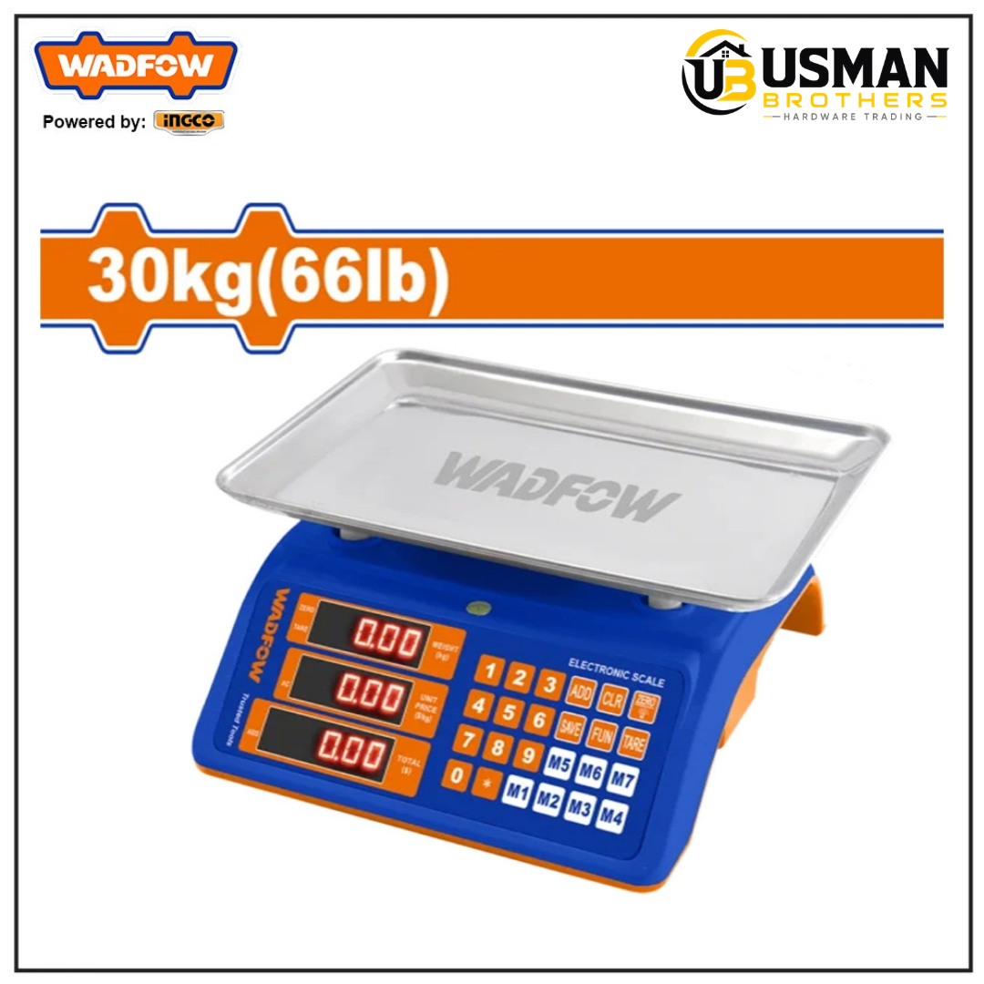 Wadfow Electronic Scale – WEC1520 | Usman Brothers