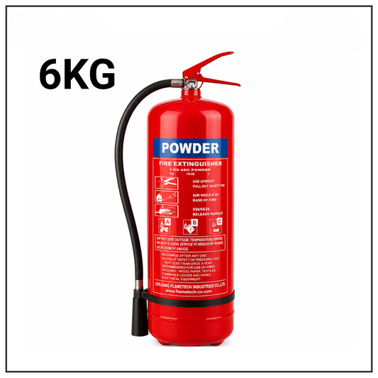 6KG DCP Fire Extinguisher | Dry Chemical Powder Fire Extinguisher | Multi-Purpose Fire Safety | Usman Brothers