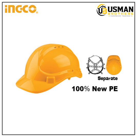 INGCO Safety Helmet – HSH206 | Industrial Hard Hat | Usman Brothers