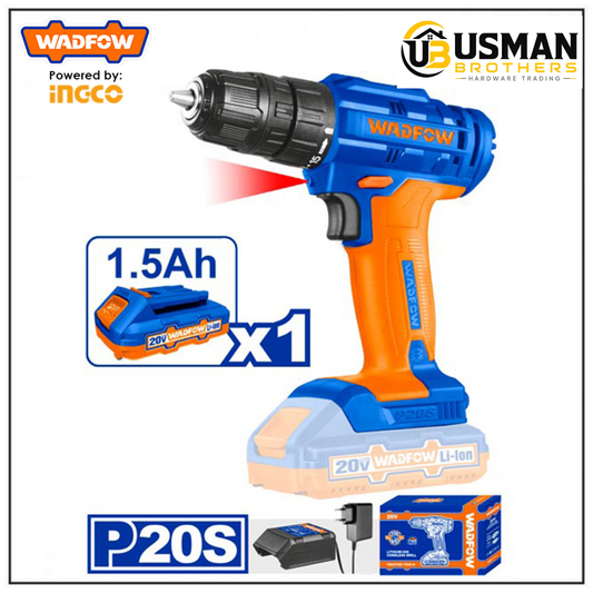 Wadfow Lithium-Ion Cordless Drill – WCDP511 | Usman Brothers