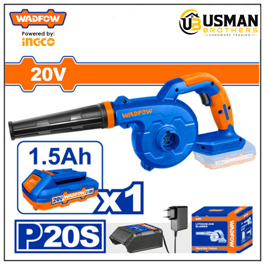Wadfow Lithium-Ion Blower – WBLP511 | Cordless Air Blower | Usman Brothers
