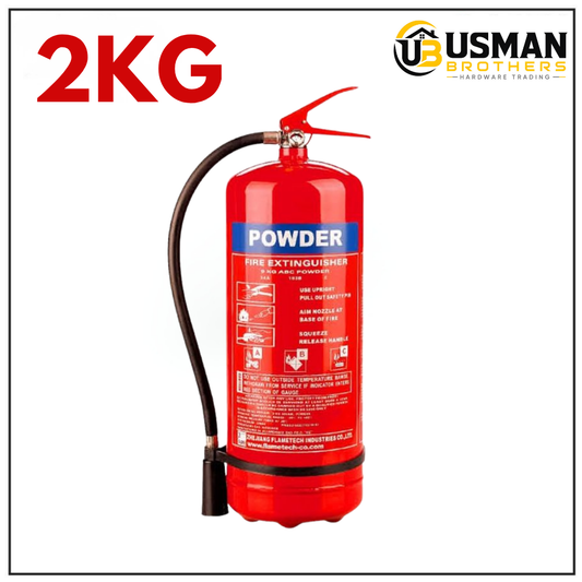 🧯 Fire Extinguisher – 2KG Dry Powder Cylinder | Usman Brothers