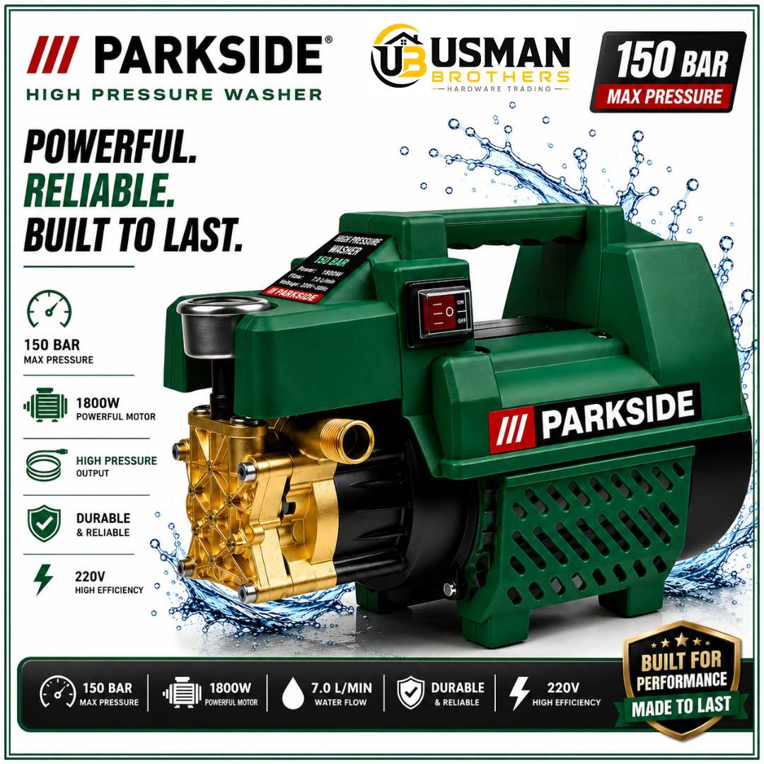 PARKSIDE High Pressure Water Jet Cleaner 245 Bar | Usman Brothers