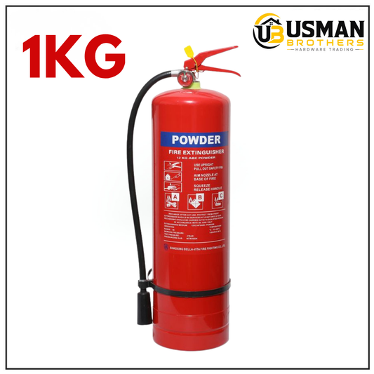 🧯 Fire Extinguisher – 1KG Dry Powder Cylinder | Usman Brothers