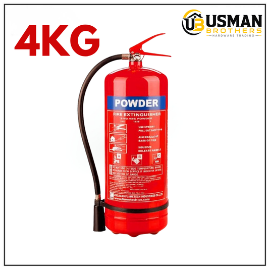 🧯 Fire Extinguisher – 4KG Dry Powder Cylinder | Usman Brothers