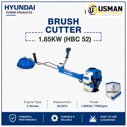 Hyundai 1.85KW Brush Cutter – HBC 52 | Usman Brothers