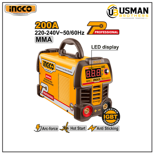 INGCO Inverter MMA Welding Machine – ING-MMA20069 | Usman Brothers