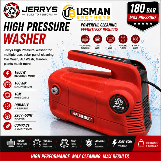 Heavy Duty Pressure Washer for Home & Commercial Use – AGUL 500 | Usman Brothers