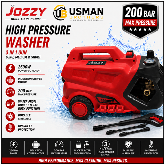 Best High Pressure Washer for Car Wash & Outdoor Cleaning – JOZZY