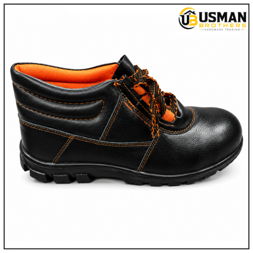 Steel Toe Safety Shoes | Industrial Work Safety Shoes | Low Ankle Protective Shoes | Usman Brothers