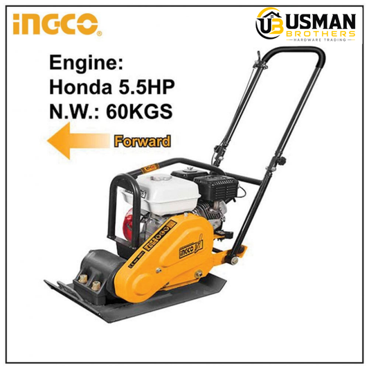 INGCO Gasoline Plate Compactor – GCP060-1 | Usman Brothers