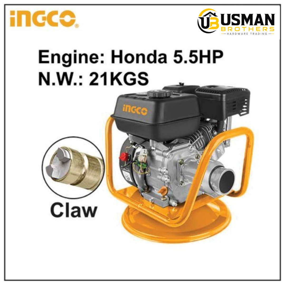 INGCO Gasoline Concrete Vibrator (Claw Type) – GVR-1 | Usman Brothers