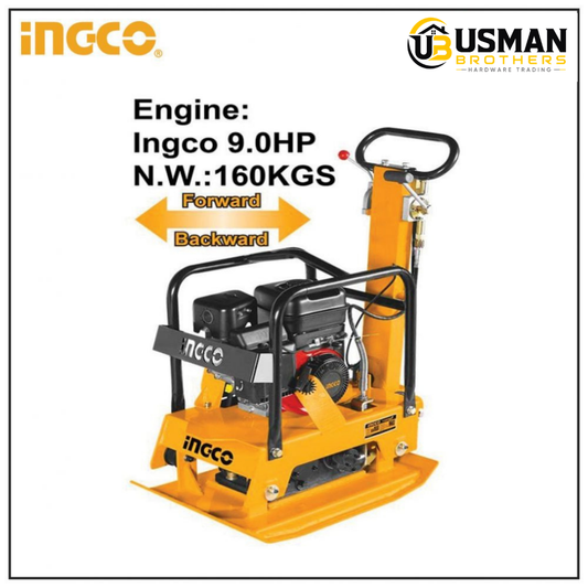 INGCO Gasoline Reversible Plate Compactor – GCP160-1 | Usman Brothers