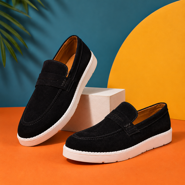 Premium Black Loafers