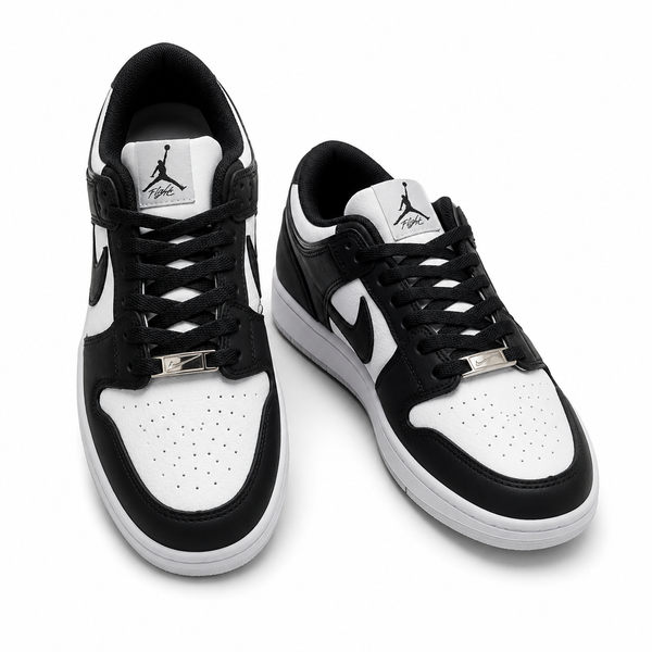 Navy Blue & White Sneakers