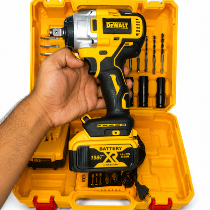DEWALT 18V XR Brushless Impact Wrench Kit – 700Nm Max Torque with Complete Tool Set | Usman Brothers