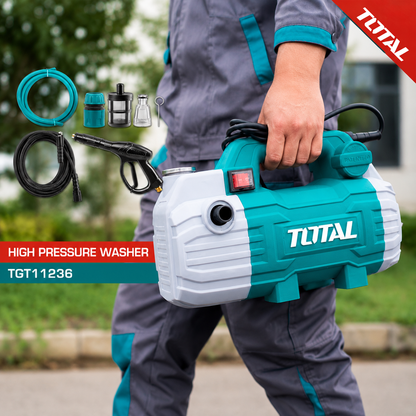 TOTAL High Pressure Washer 1500W – TGT11236 | Usman Brothers