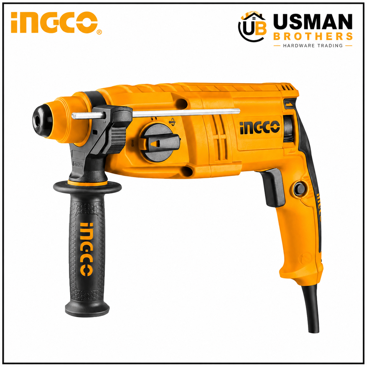 INGCO RGH6528 Rotary Hammer Drill SDS Plus Concrete Demolition Machine | Usman Brothers