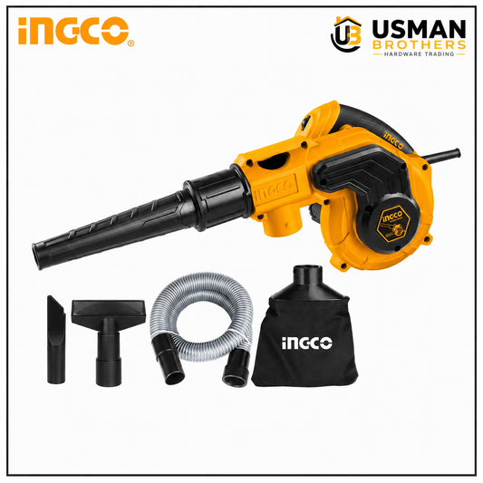 INGCO 800W Aspirator Blower & Vacuum Cleaner AB8038 Variable Speed Dust Blower | Usman Brothers