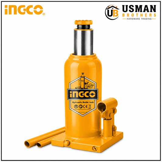 INGCO 2 Ton Hydraulic Bottle Jack Heavy Duty – HBJ202 | Usman Brothers