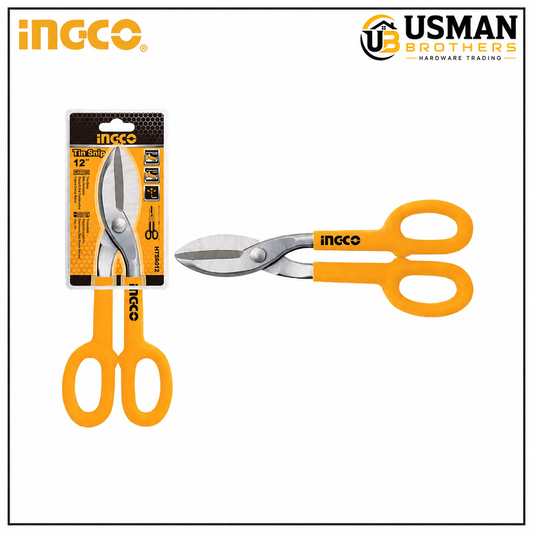 INGCO Heavy Duty Tin Snip Metal Cutting Shears – HTS0412 | Usman Brothers