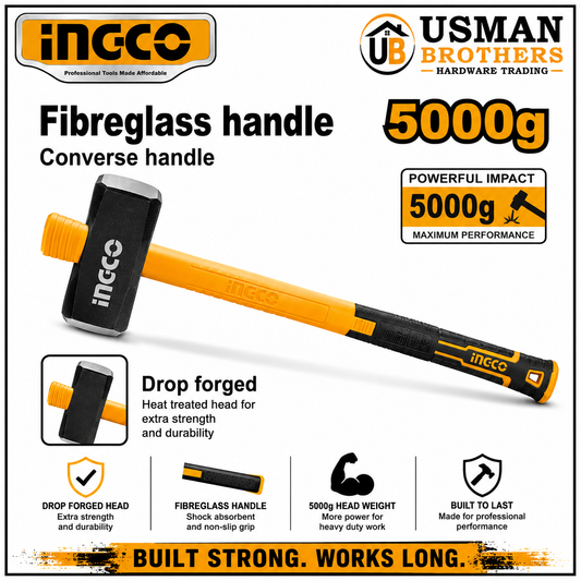 INGCO Stoning Hammer with Converse Handle – HSTH03058D | Usman Brothers