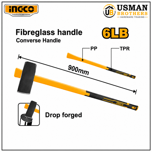 INGCO Splitting Maul with Converse Handle – HSPM02068D | Usman Brothers