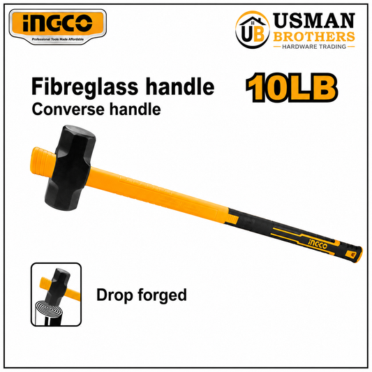 INGCO Sledge Hammer with Converse Handle – HSM01108D | Usman Brothers