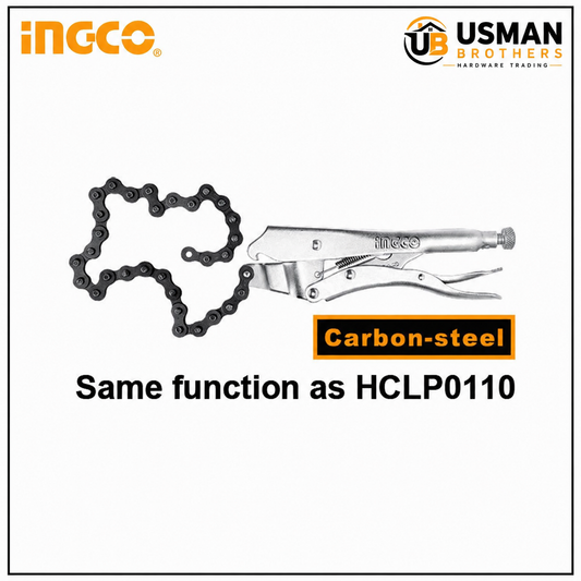 INGCO Chain Clamp Locking Pliers – HCLP0210 | Usman Brothers