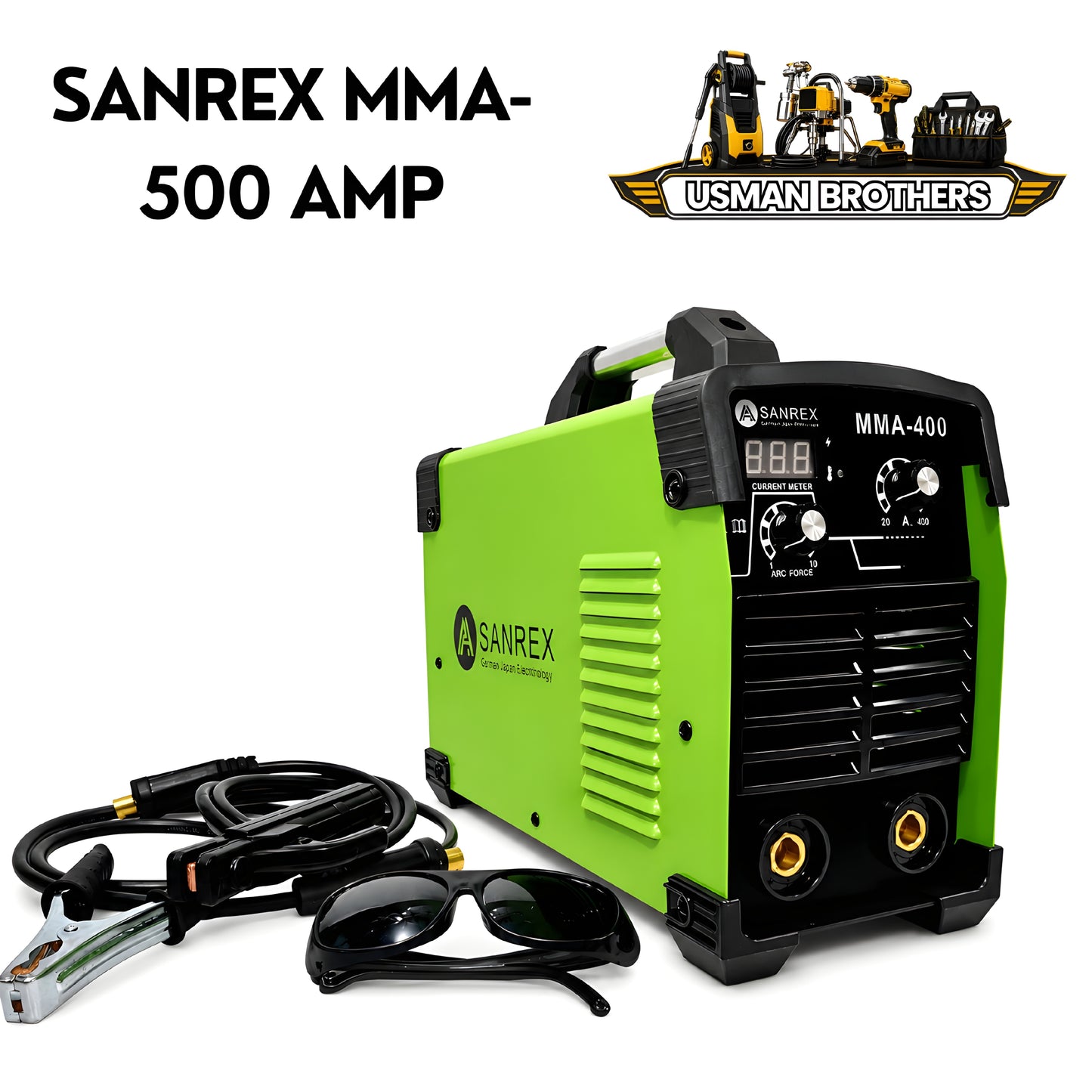 SANREX MMA-400 Amp Inverter Welding Machine – Japan Technology Heavy Duty Arc Welder