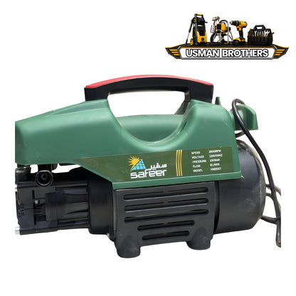 Safeer High Pressure Washer 2500W 140 Bar for Car, Bike & Solar Cleaning