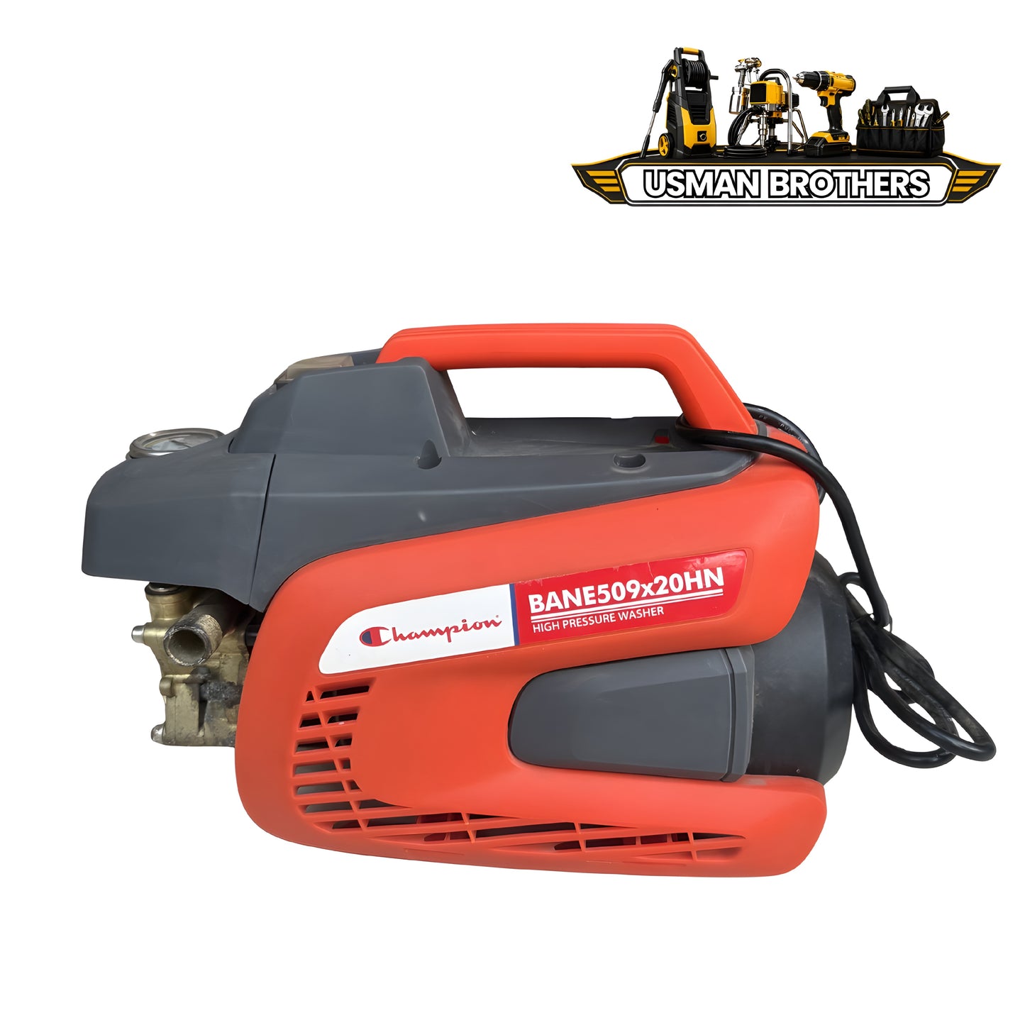 Champion High Pressure Water Jet 200 Bar – Model BANE509X20HN | Usman Brothers