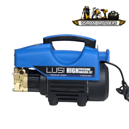 LUSI High Pressure Washer 140 Bar for Car, Bike & Solar Cleaning | Usman Brothers