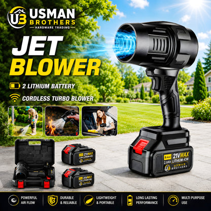 ⭐ Portable Cordless Turbo Jet Blower